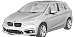 BMW F45 U0870 Fault Code